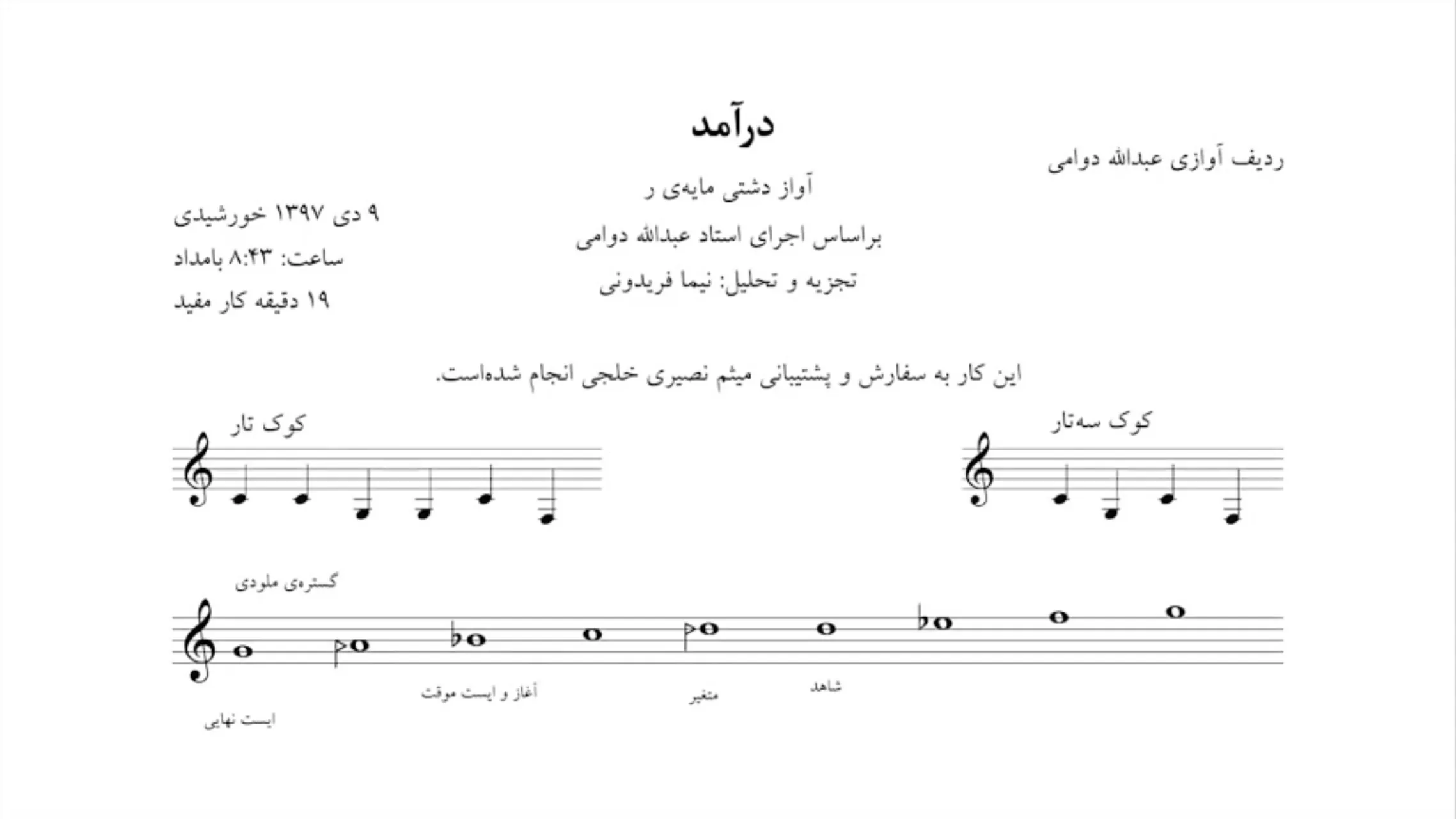 دانلود تجزیهوتحلیل دشتی ردیف دوامی دانلود تجزیهوتحلیل دشتی ردیف دوامی