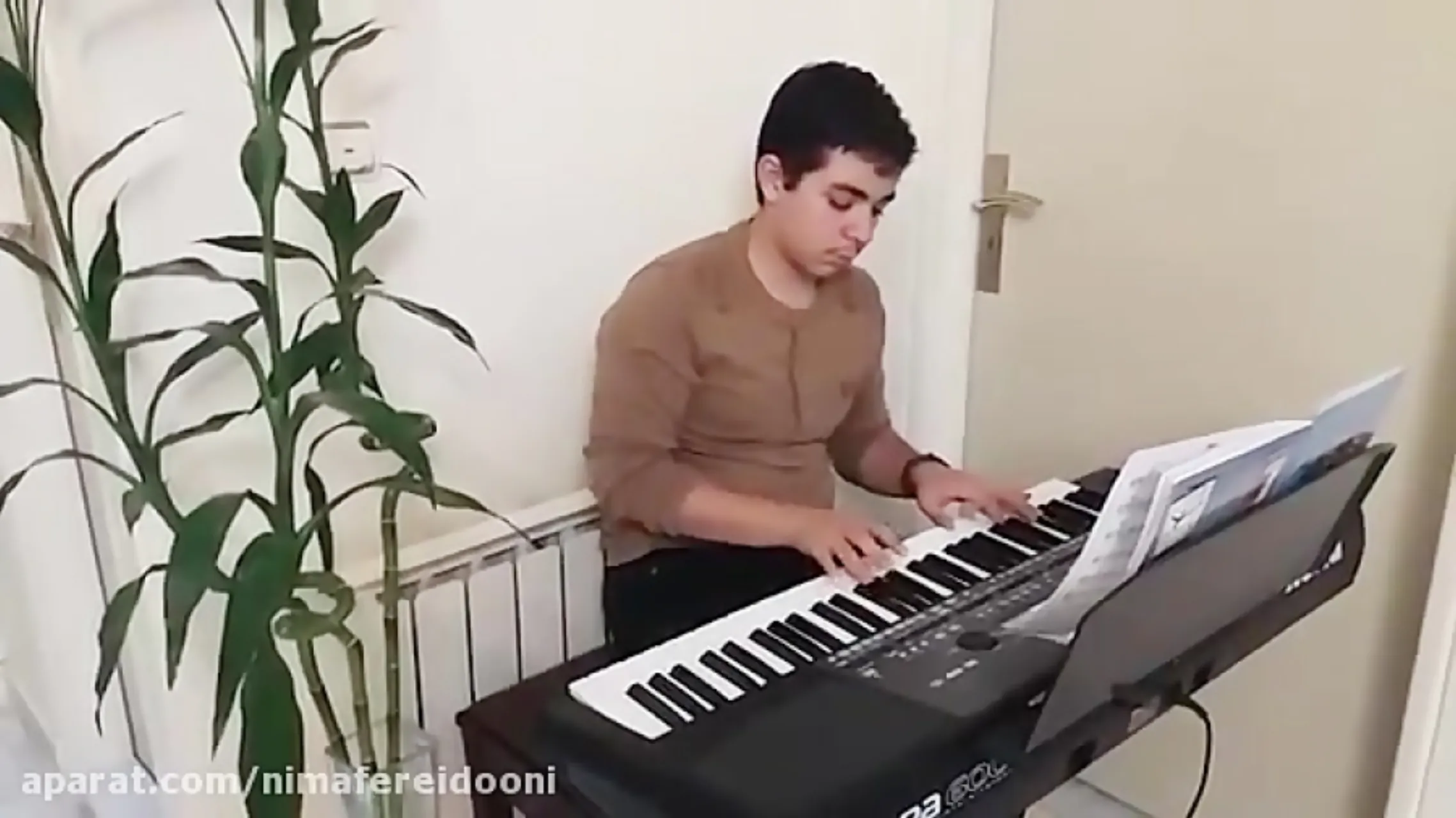 رضا موسوی دریاچه نور عارف هنرجوی متوسطه کیبورد هامان بریمانی
