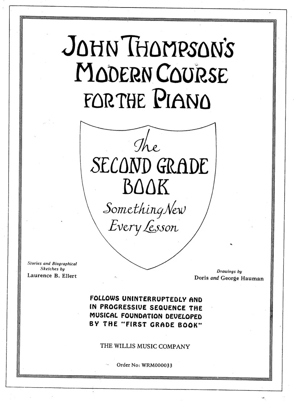 دانلود کتاب دوم آموزش مدرن پیانو جان تامسون 🎹