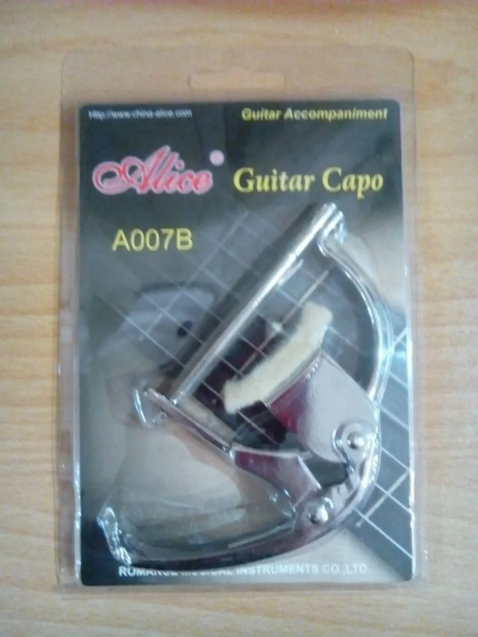 باره‌بند گیتار (کاپو) (Guitar Capo) آلیس ALICE مدل A007‌B