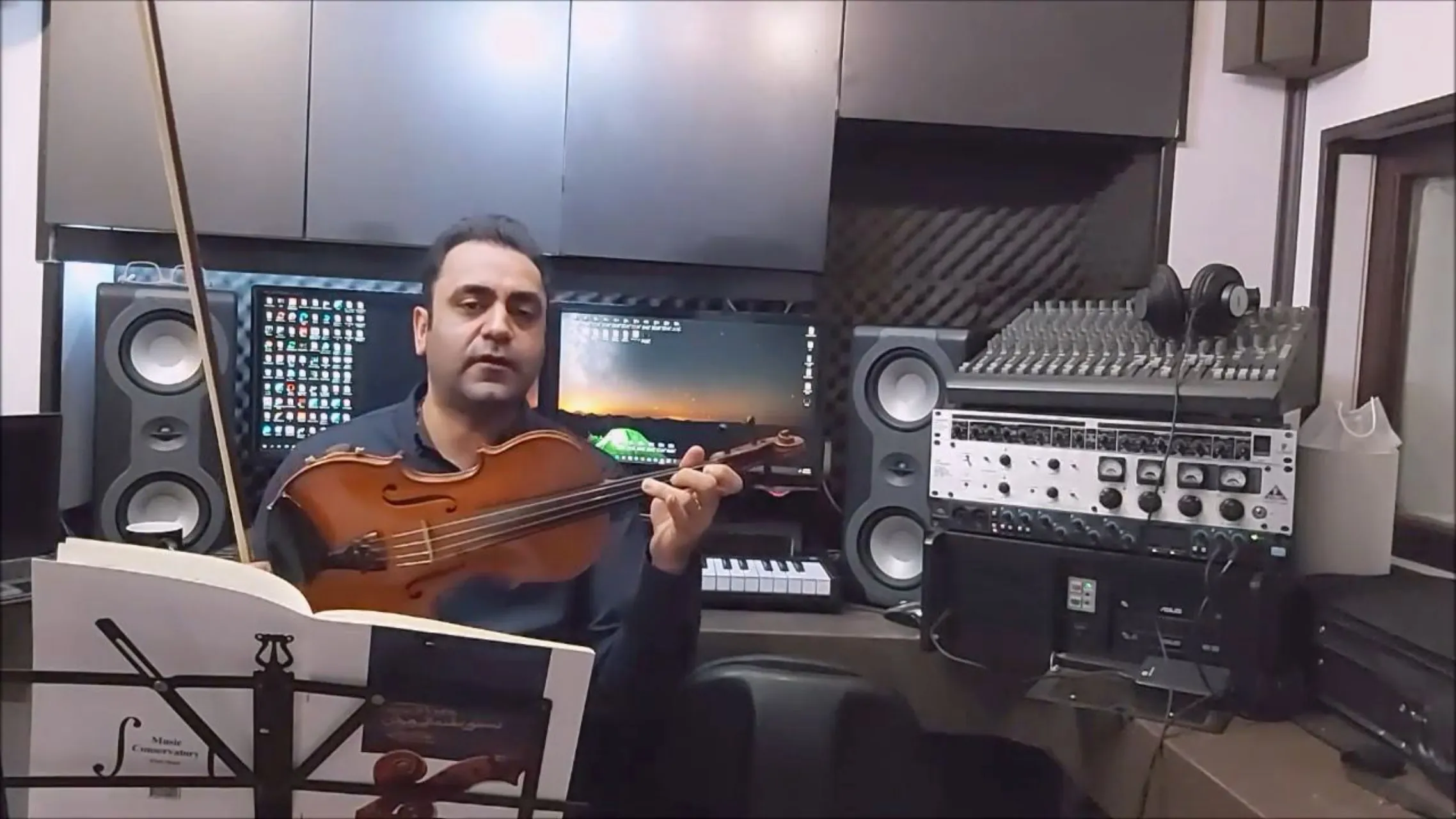 فیلم گلستان نغمه‌ها ۳ گلپایگانی ویولن