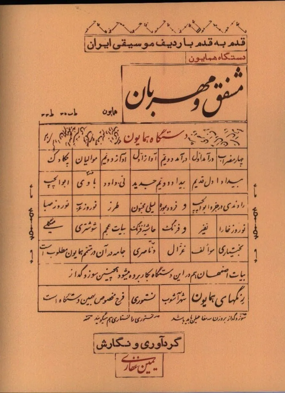 کتاب مشفق مهربان یمین غفاری | همایون 🎼✨