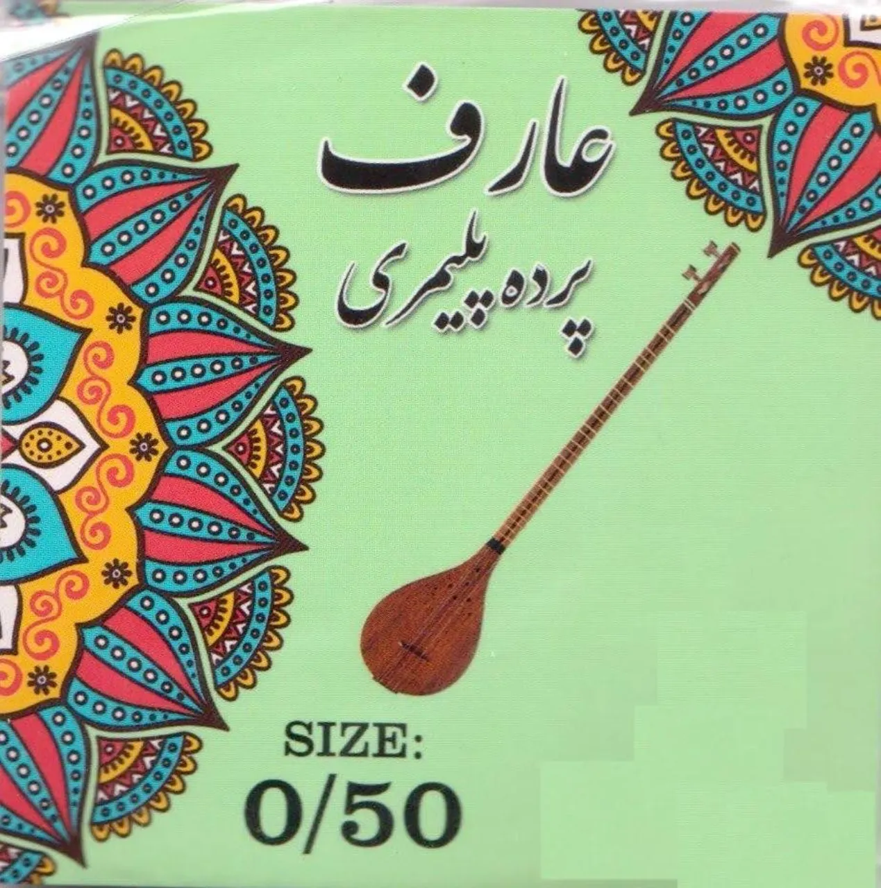 پرده مصنوعی نایلونی پلیمری تنبور و سه‌تار 🎵 ۵۰ میکرومتر