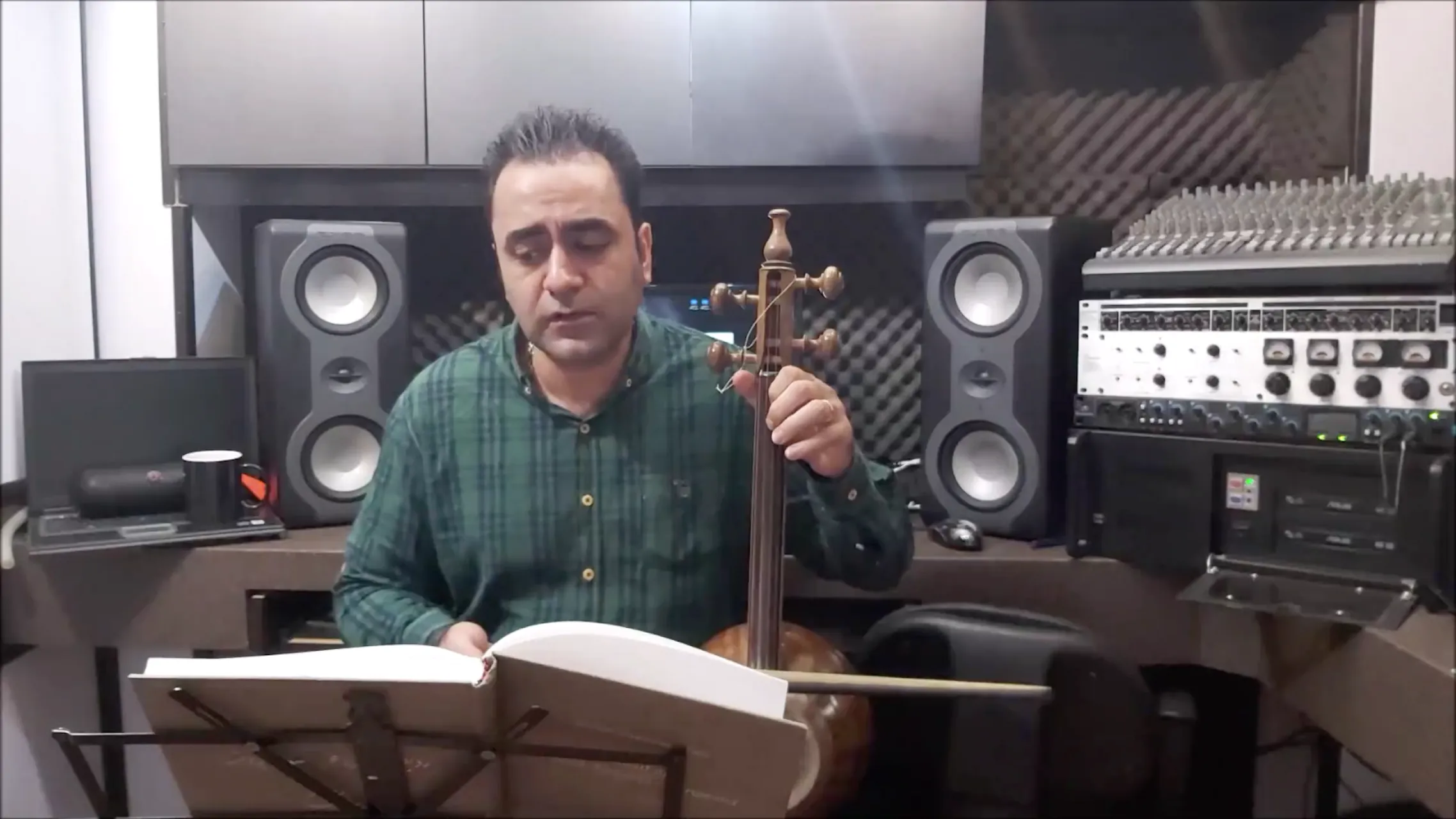 آموزش کمانچه شور ملا نازی ایمان ملکی 🎻✨