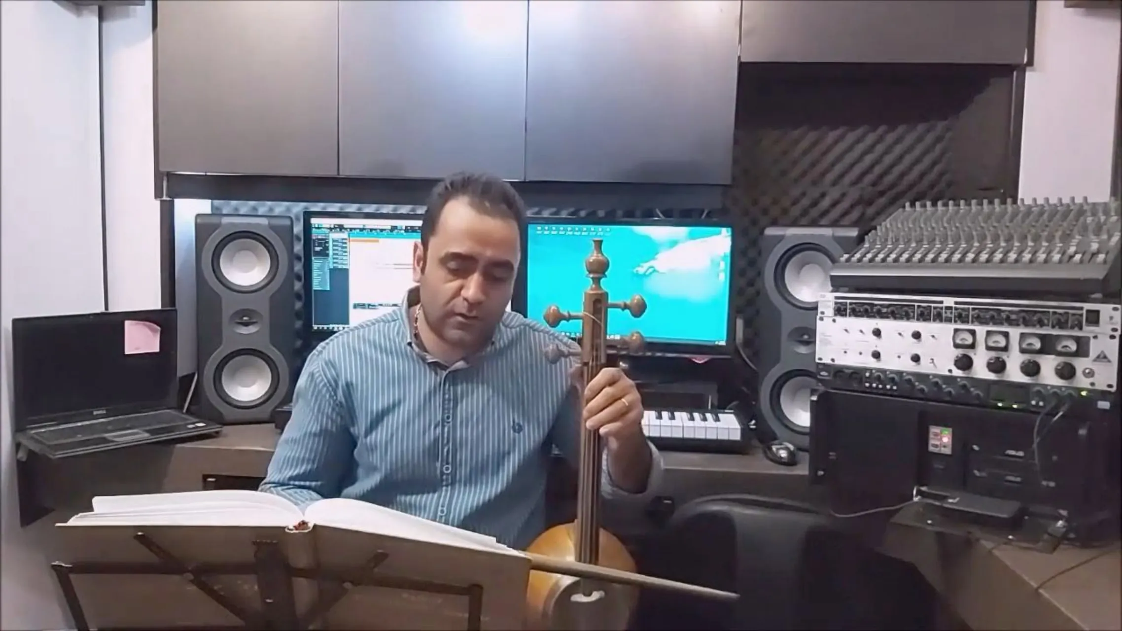 چهارمضراب ماهور ردیف میرزا عبدالله ایمان ملکی کمانچه