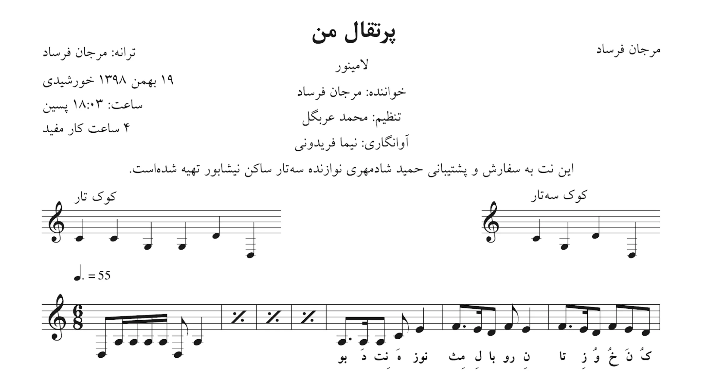 دانلود پی‌دی‌اف ‎⁨‎⁨نت پرتقال من مرجان فرساد