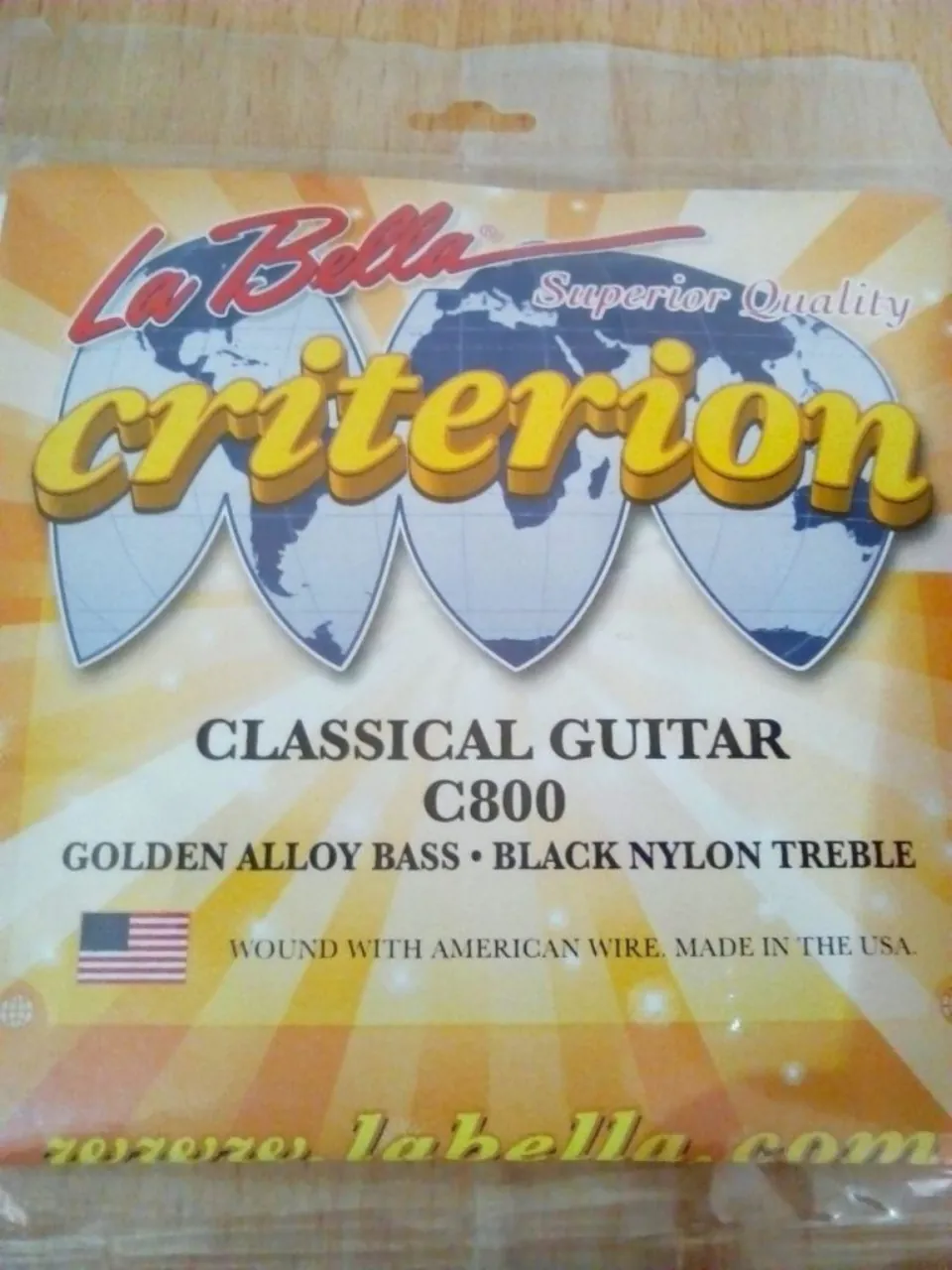 سیم گیتار لابهلا C800 🎸 کلاسیک | صدای گرم سیم گیتار لابهلا C800 🎸 کلاسیک | صدای گرم