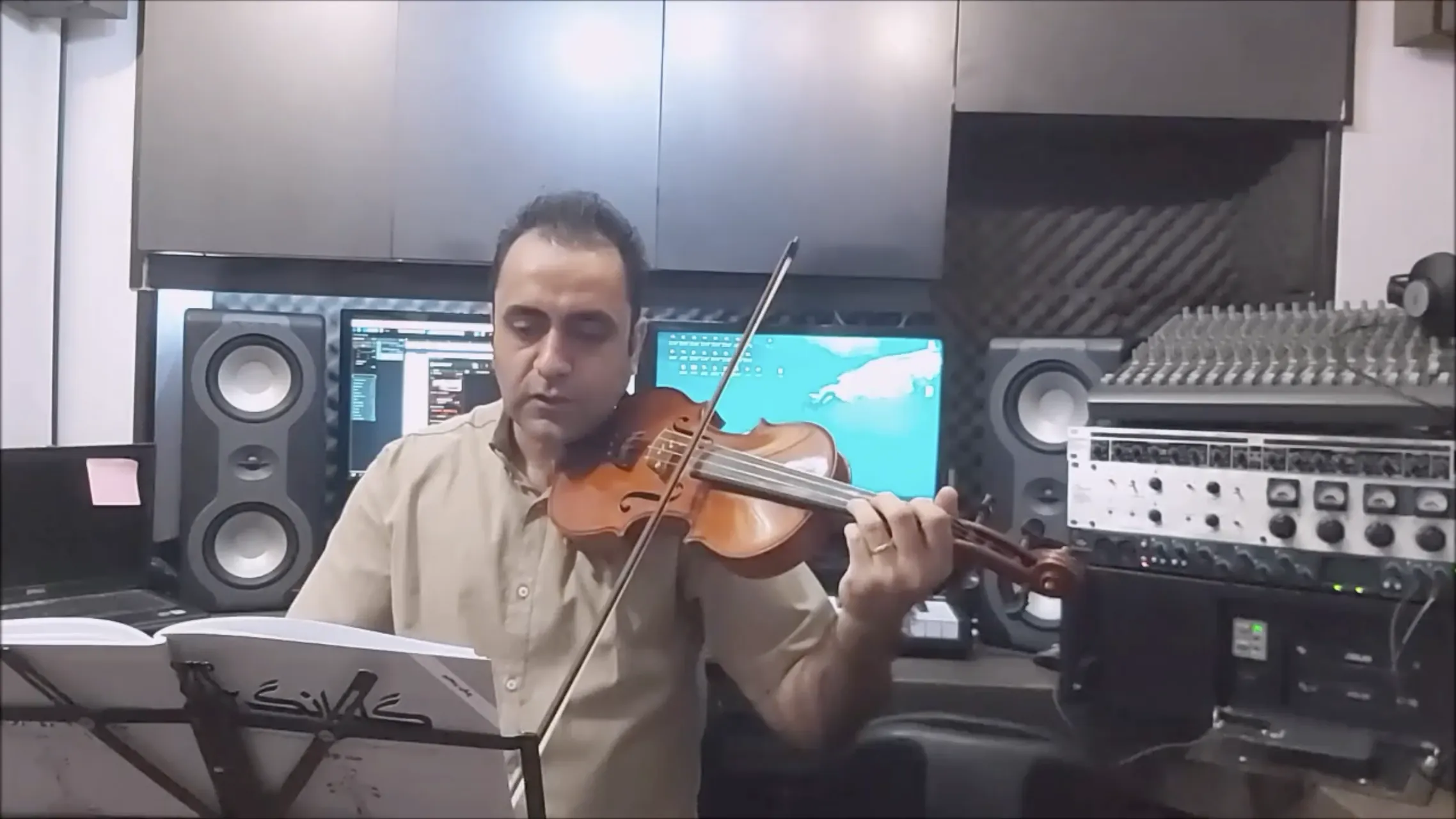 قاصد ایمان ملکی ویولن