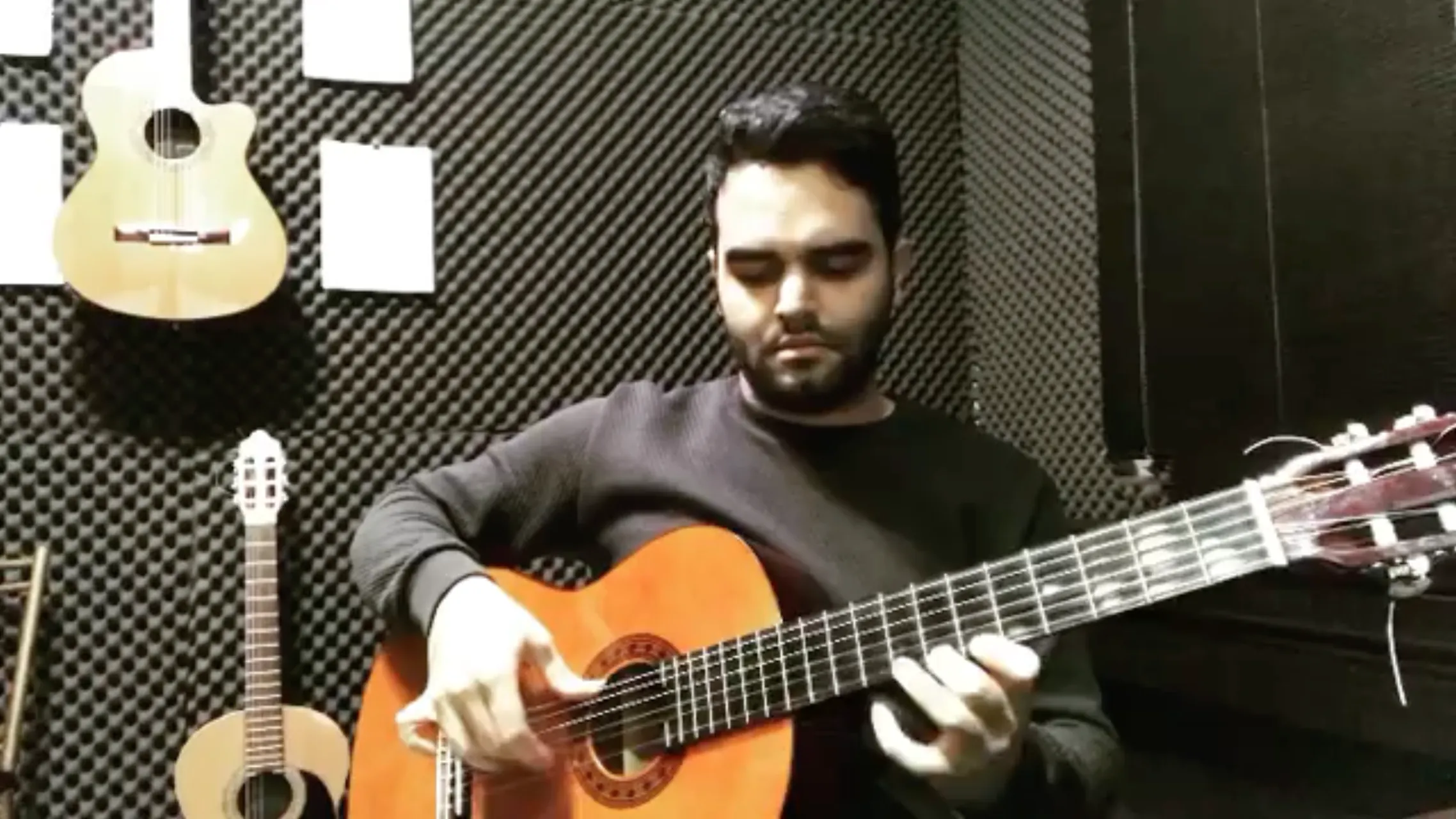 Hablame از GipsyKings بداهه‌نوازى فرزین نیازخانی گیتار