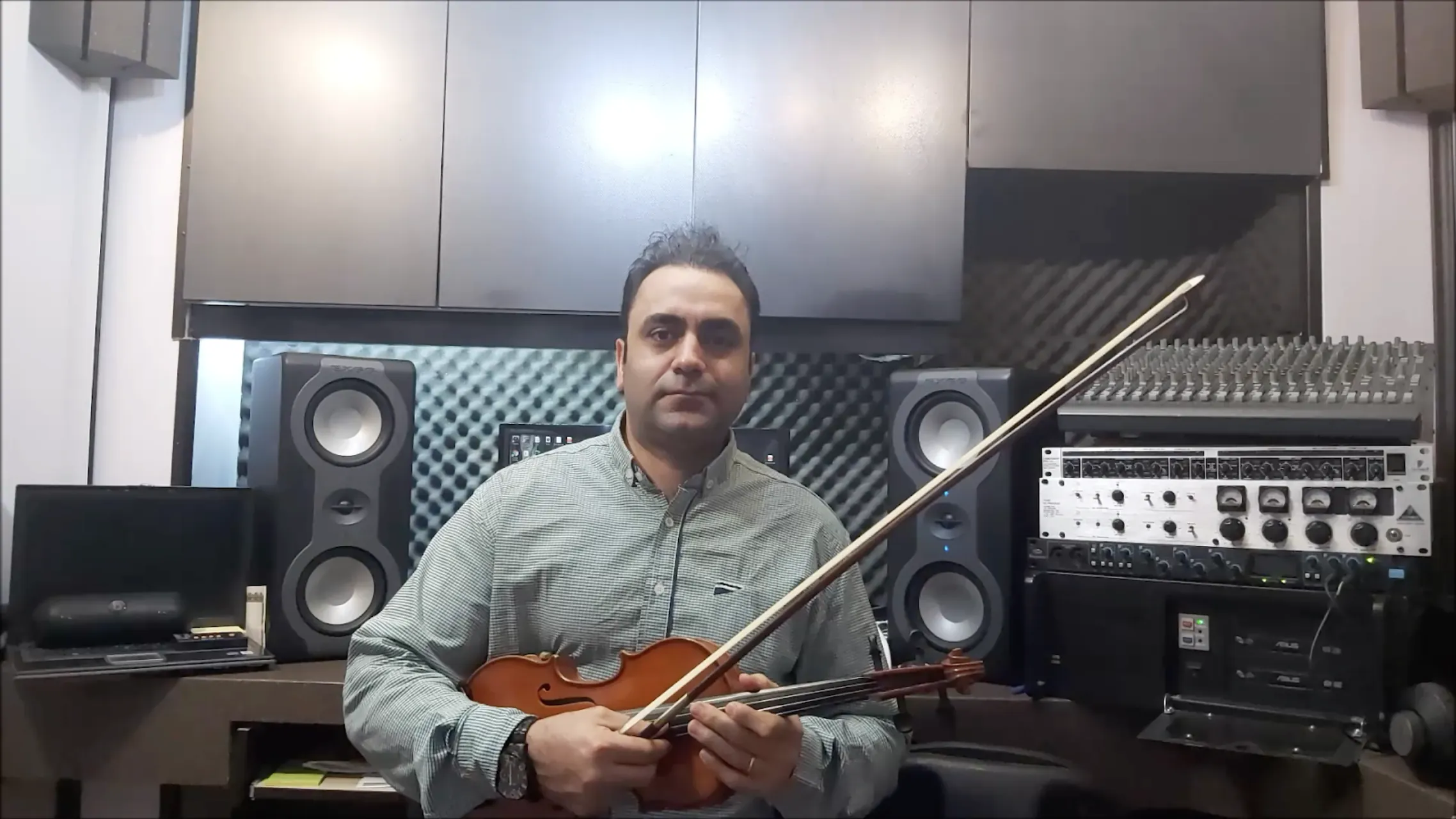 بداهه‌نوازی سه‌گاه فاسری ویولن