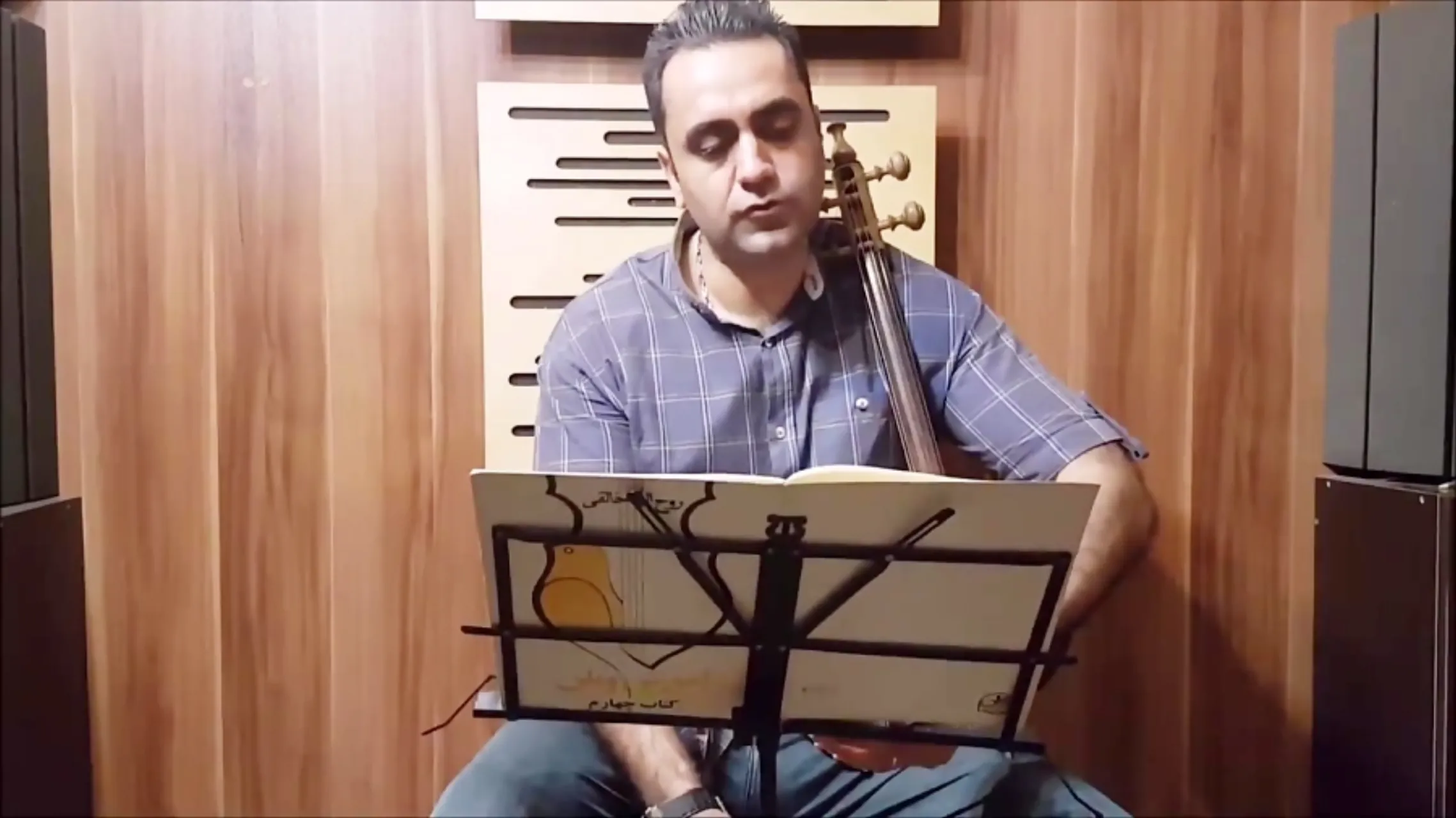 تمرین ۱۱ کتاب چهارم هنرستان کمانچه 🎻 آموزش ویدئویی