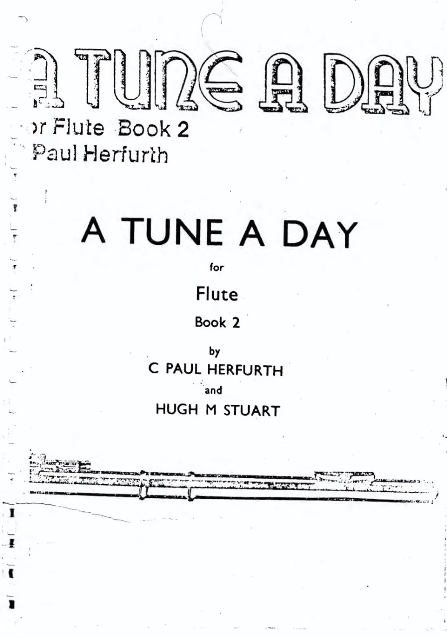 دانلود کتاب دوم فلوت A Tune A Day