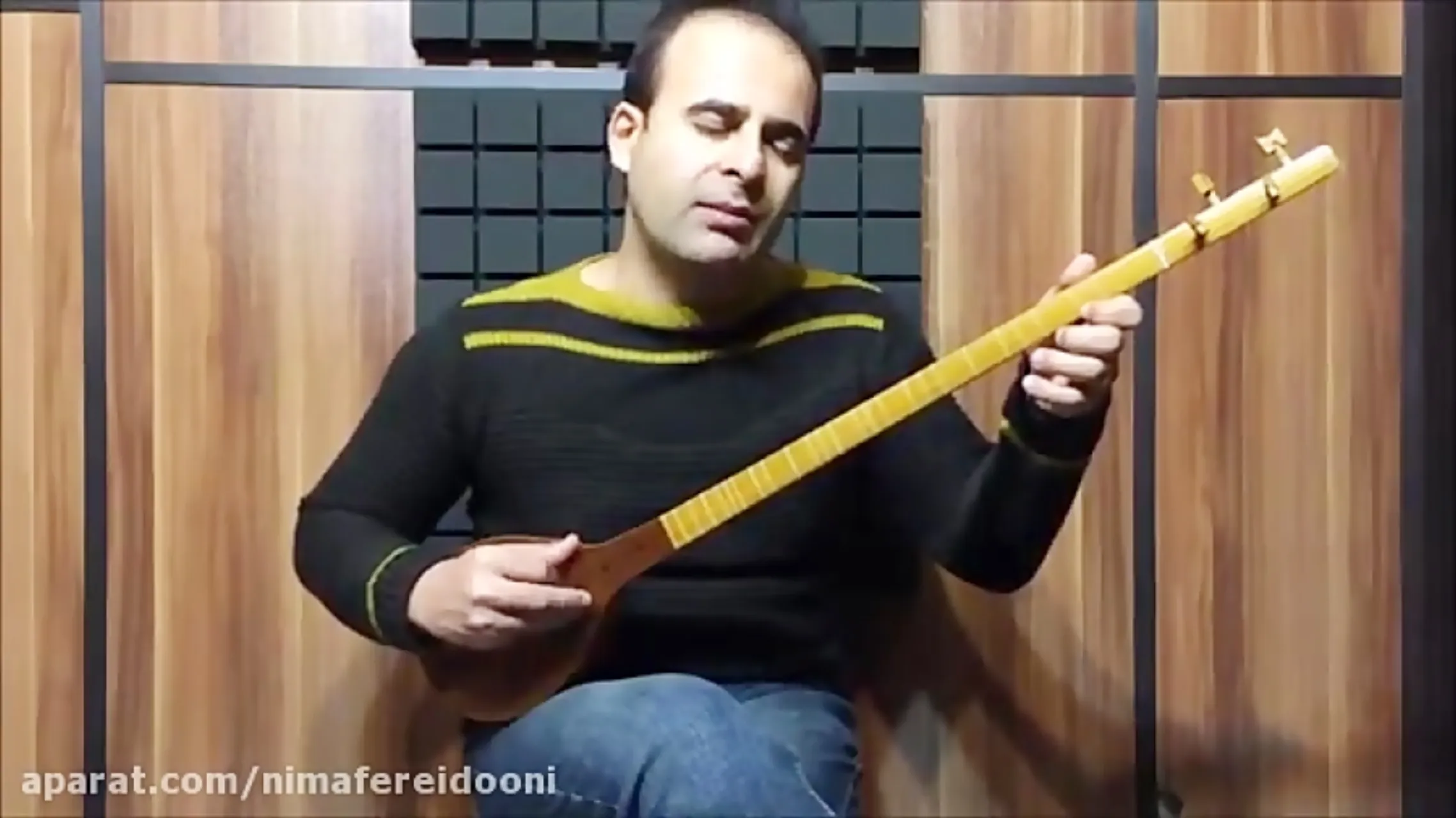 🎵 حجاز ضربی جلال ذوالفنون سه‌تار | آموزش نیما فریدونی