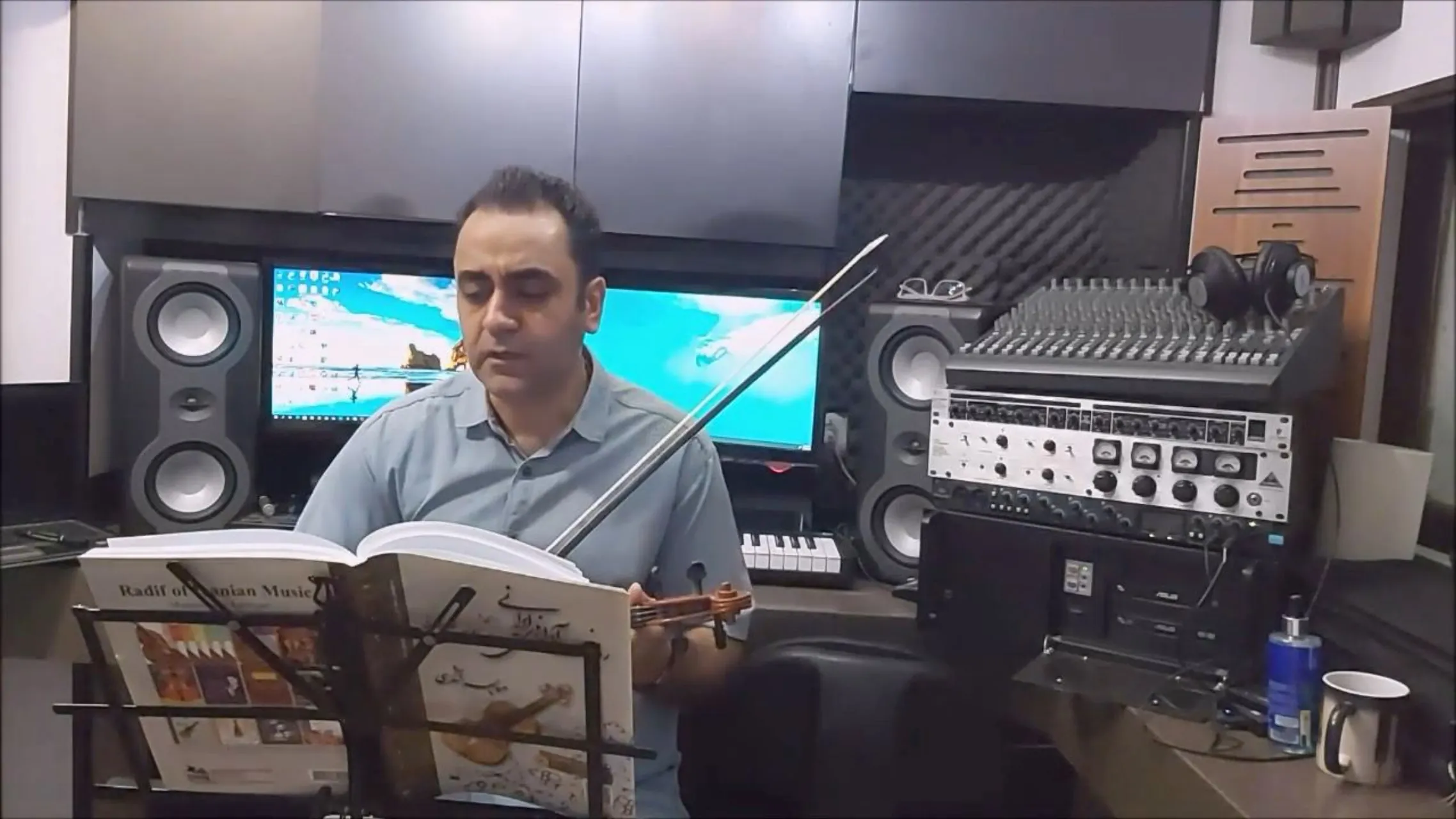 آموزش ویولن خواهم که رسوا بشی ایمان ملکی 🎻
